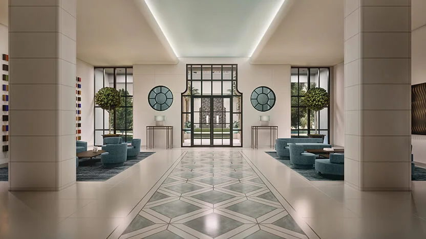 Main Lobby at Regency Parc