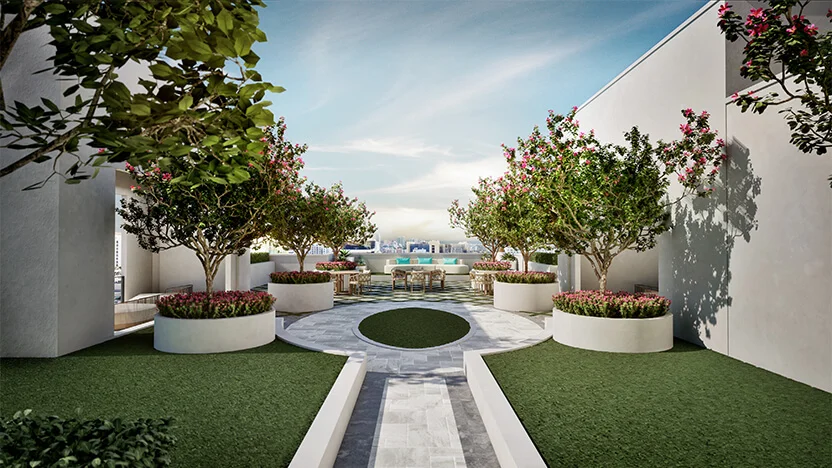 Exclusive Skydeck at Regency Parc