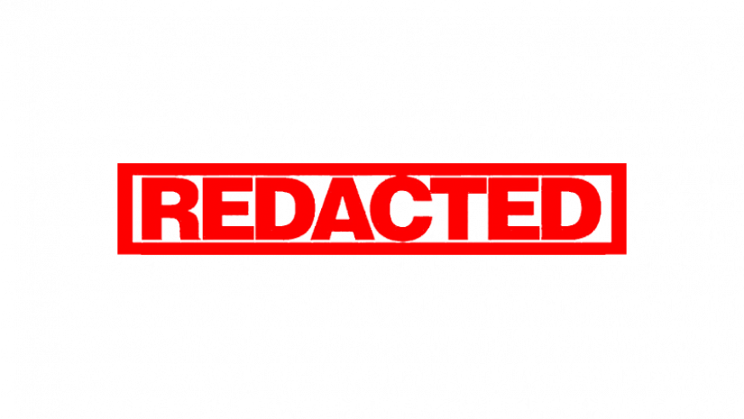 redacted antonym