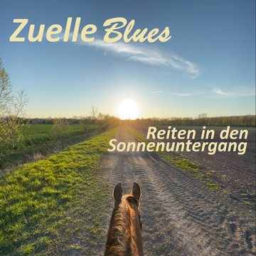 Reiten in den Sonnenuntergang