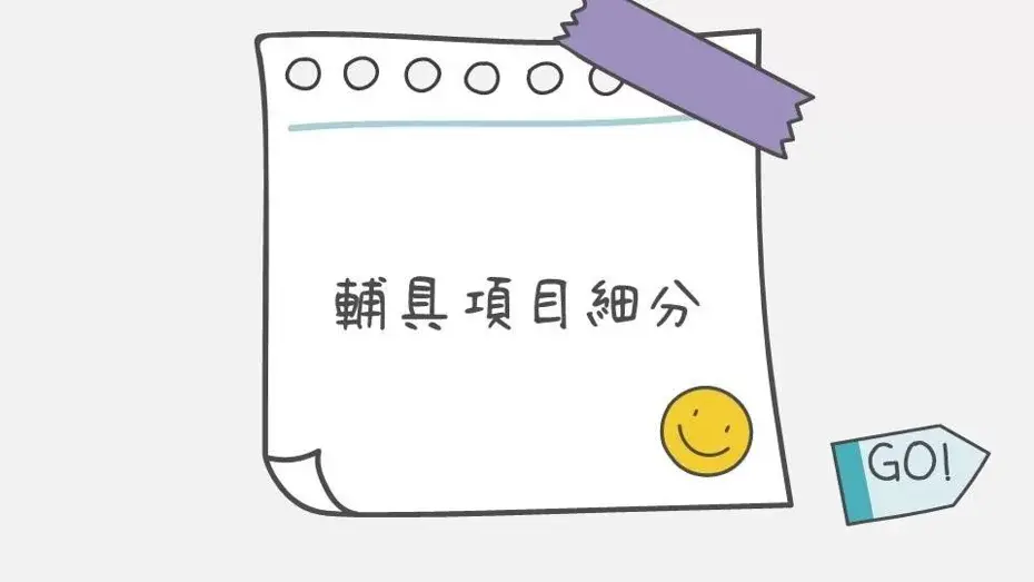 輔具項目細分
