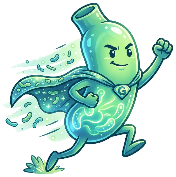 Microscopic journey through the human digestive system Endless Runner