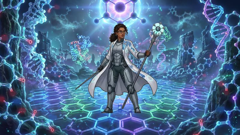 Vibrant Molecular World of Organic Chemistry Battle Arena