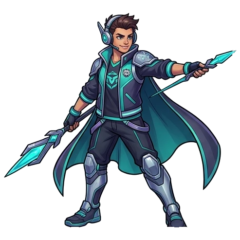 Vibrant arena of sparkling cartoon ultimate abilities Battle Arena
