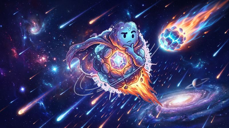 Dazzling Celestial Meteor Shower Cosmic Spectacle Jewel Blitz