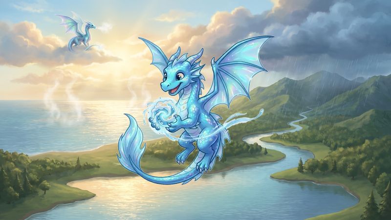 Magical Journey Through the Earth's Water Cycle Merge Magic