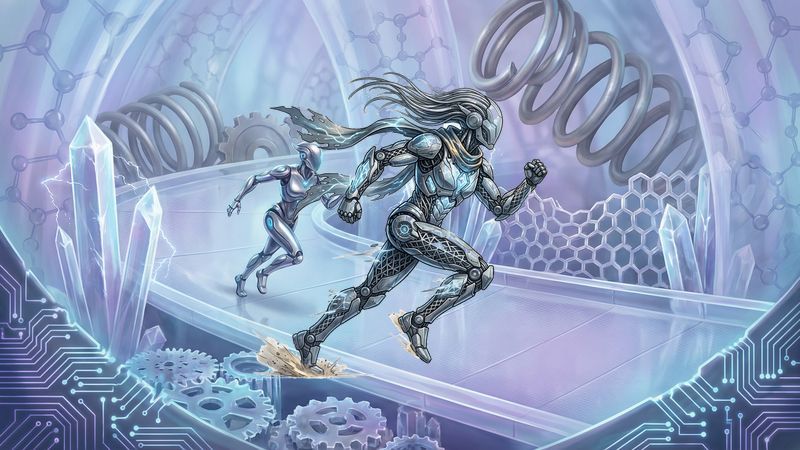 Microscopic world of advanced material science Endless Runner