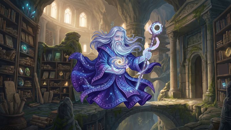 Ancient archives of global wise beings and mythical sages Merge Magic