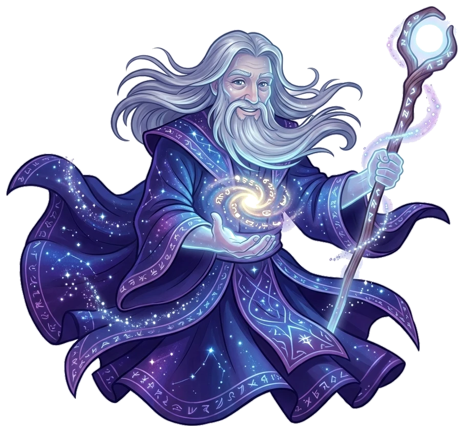 Ancient archives of global wise beings and mythical sages Merge Magic