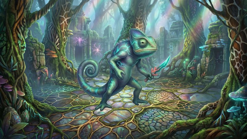 Vibrant Wild Kingdom of Hyper-adaptive Animal Mimicry Survivor Storm