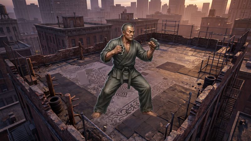 Urban martial arts self-defense training grounds Survivor Storm