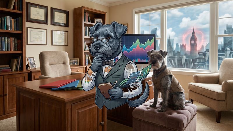 Young investor's home office with colored portfolio cards Jewel Blitz
