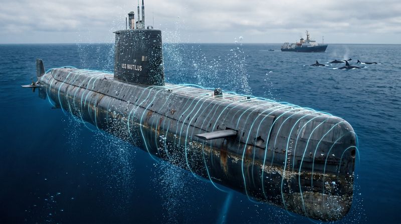 Silent Shadows: How Submarines Hide in the Deep Ocean