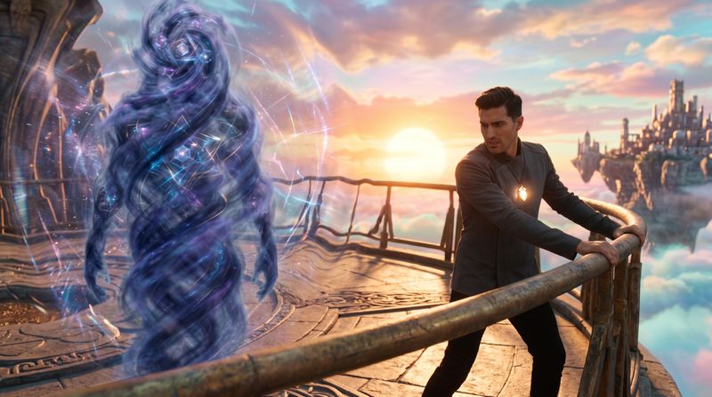 The Light-Architect of the Nebula City