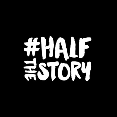 Logo of #HalfTheStory