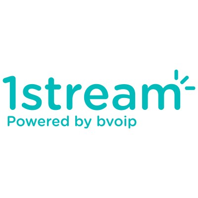 Logo of 1Stream powered by bvoip