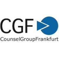 Logo of CGF CounselGroupFrankfurt AG