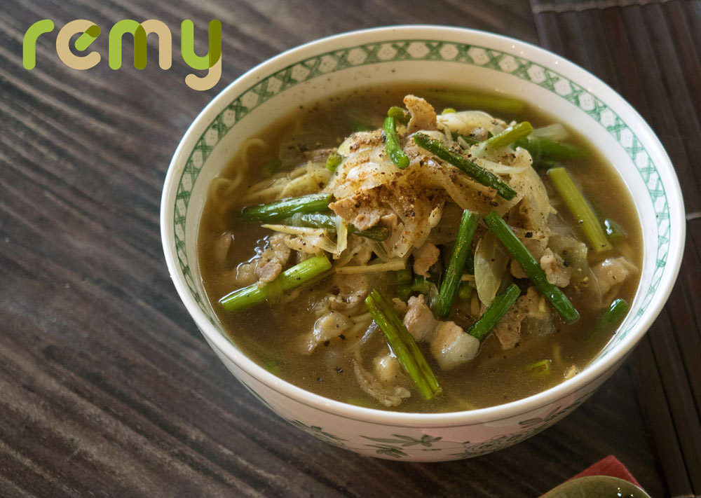 ニンニクの芽で「スタミナラーメン」by