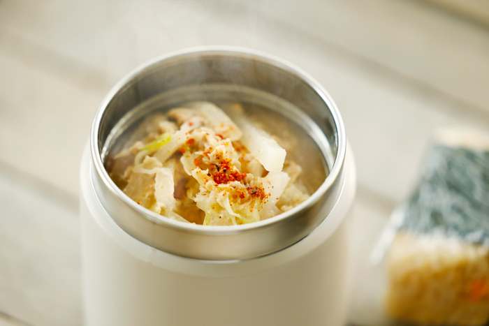 缶たんアラみそ汁