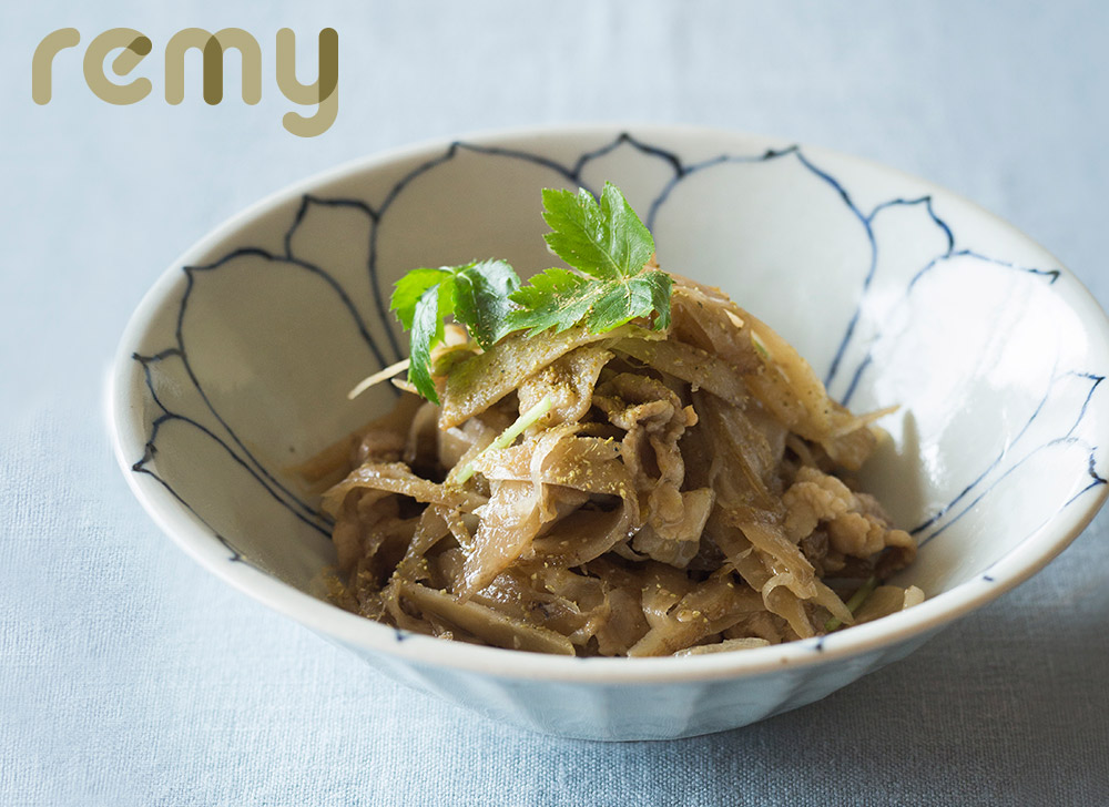 冷めても美味しい「豚ごぼう煮」by