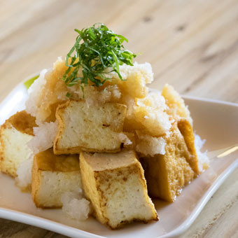 さっぱり美味しい「おろポン厚揚げ」