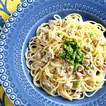 暑い季節の「きゅうりの冷え冷えパスタ」