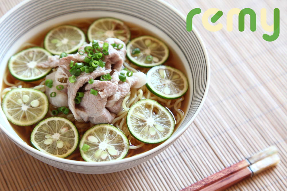 すだちを効かせて「大江戸冷やしラーメン」by