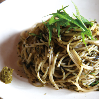 フライパンひとつで「のりのりパスタ」