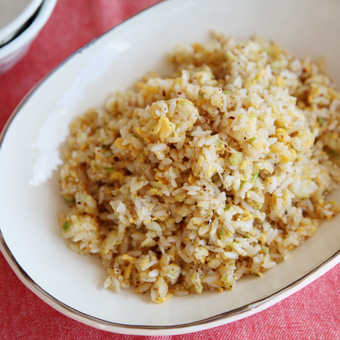 お料理上手の「たまごチャーハン」