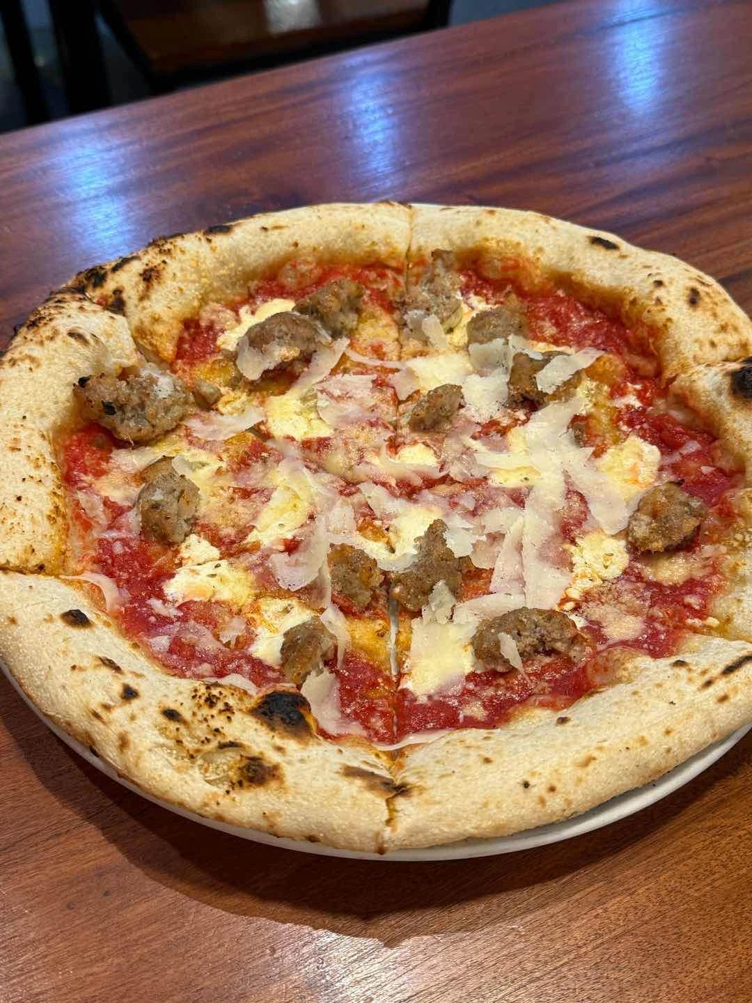 Panna sausage of Gino's Brick Oven Pizza Shangri-La Plaza