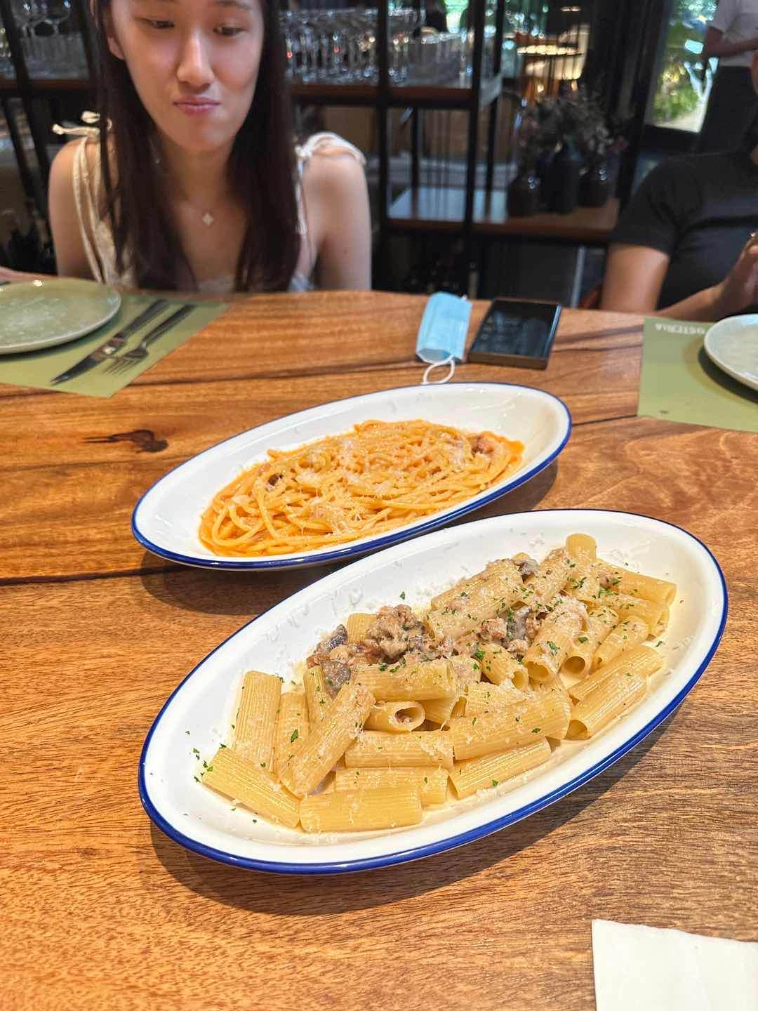 Rigatoni and Bucatini