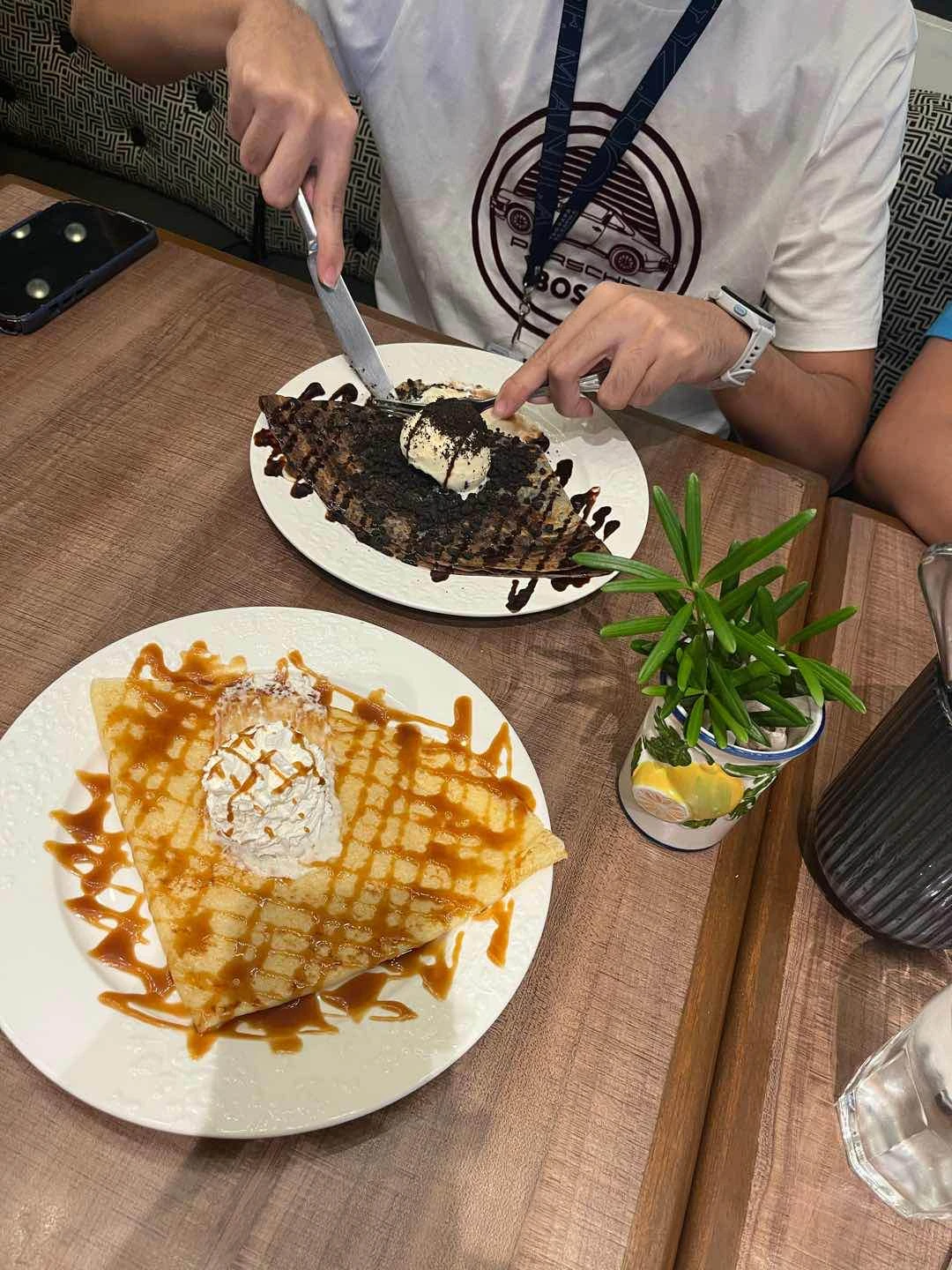 salidou & nutella crepe