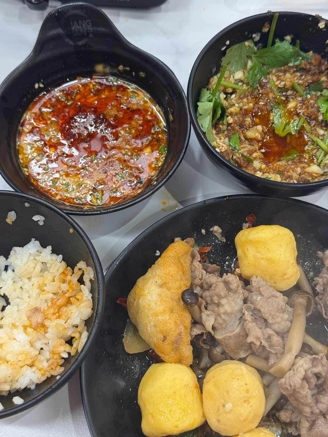 Good food and somehow complete selection until late at night 
