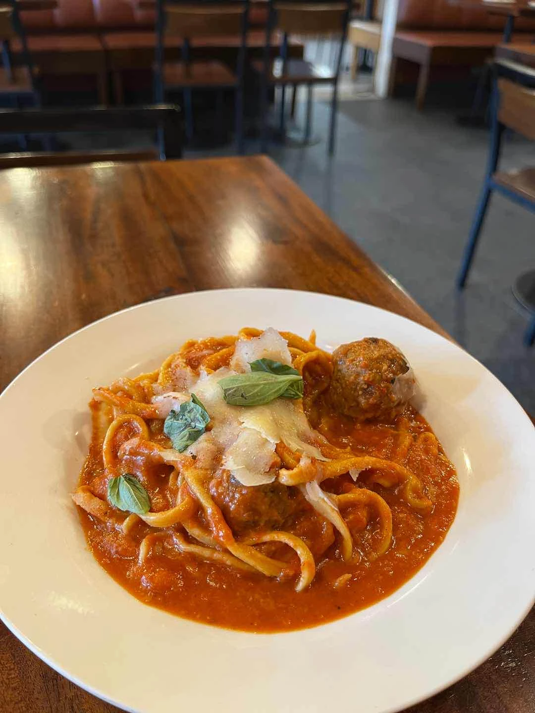 Spaghetti and Meatballs