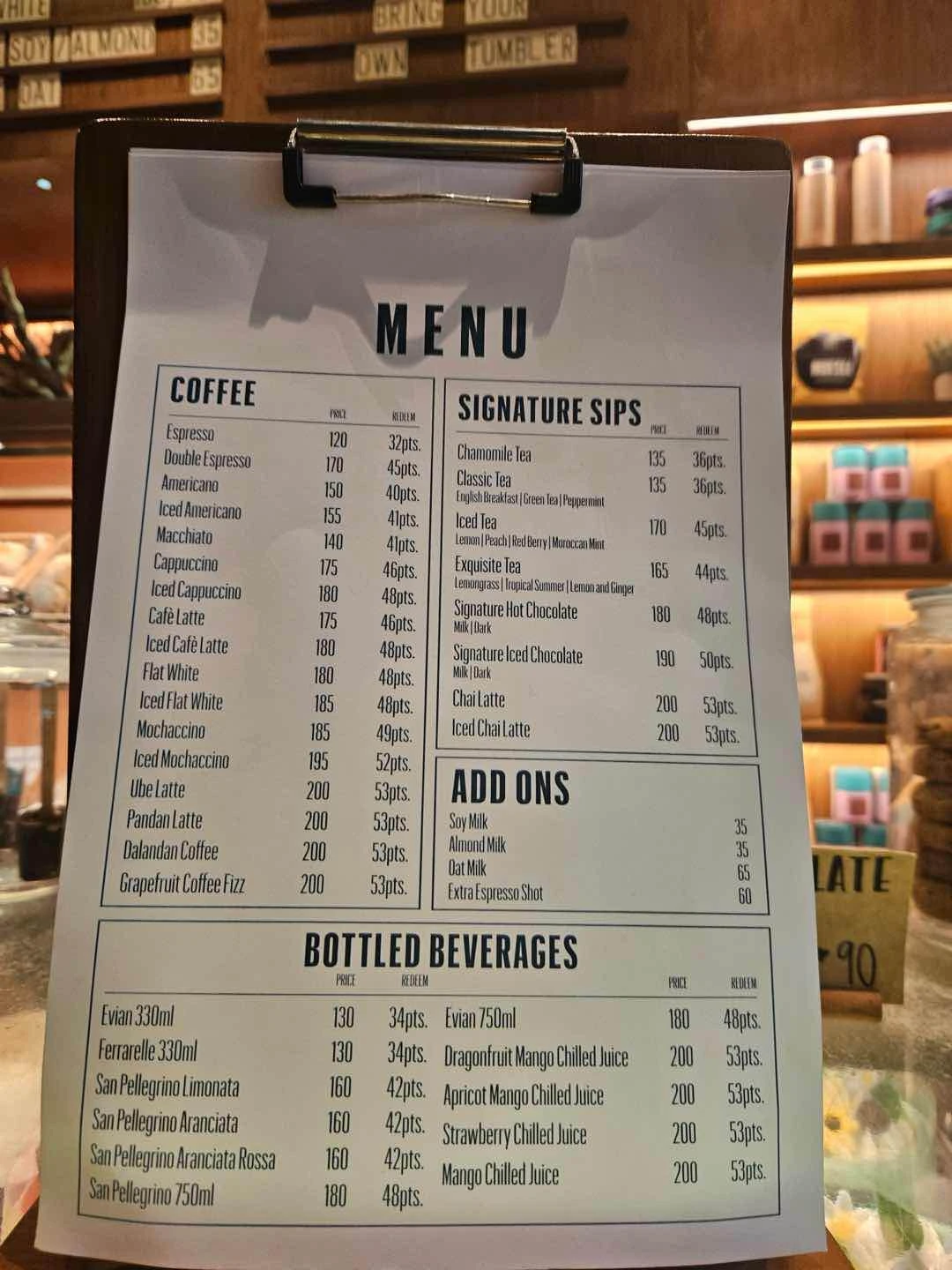 Menu🧐