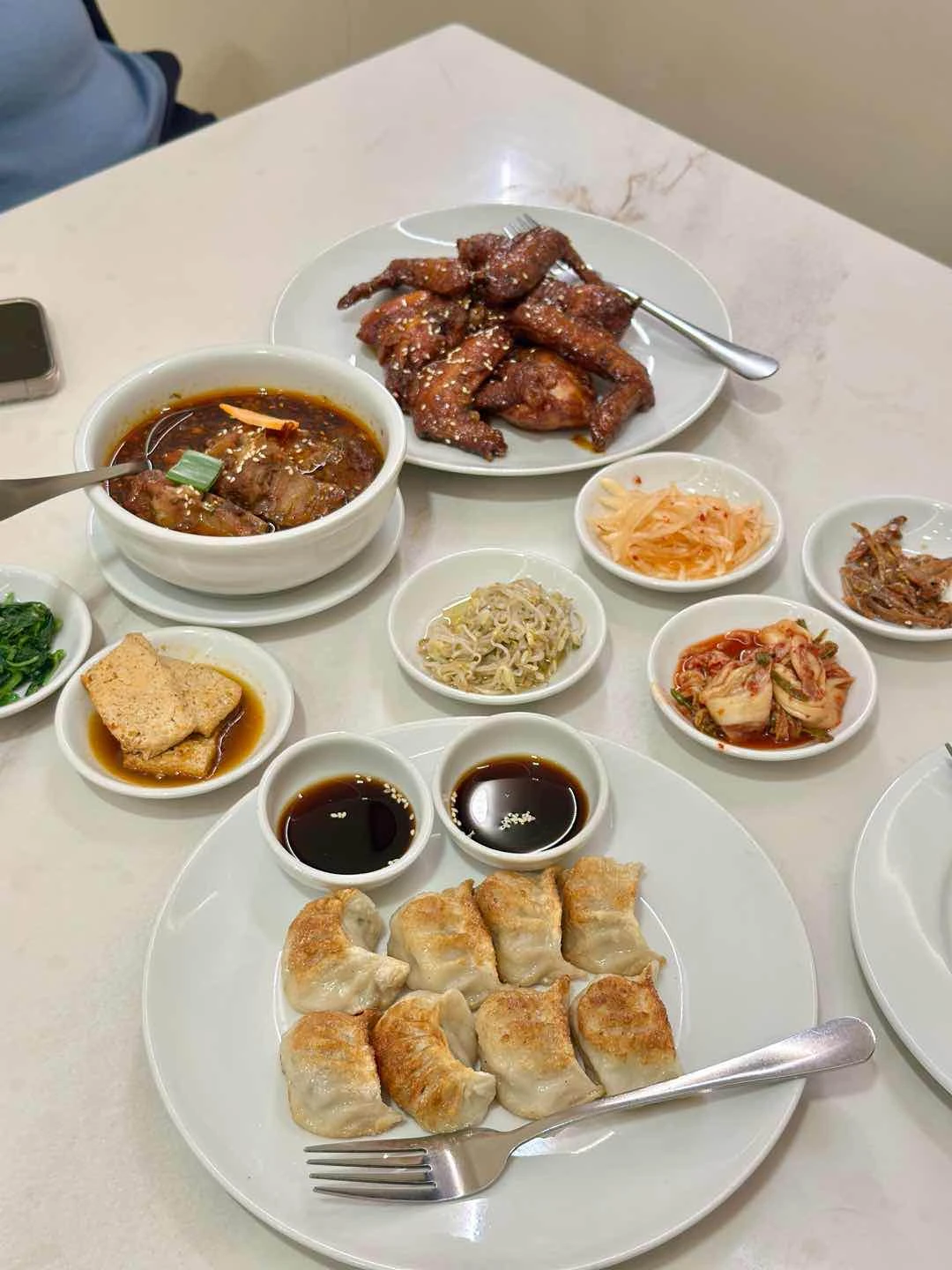 Everything we ordered