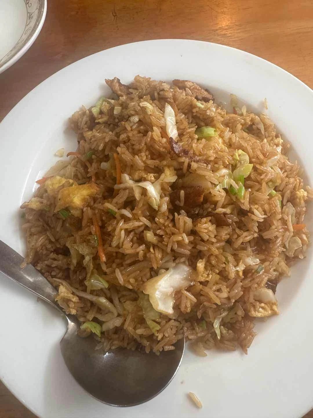 pork intestine fried rice