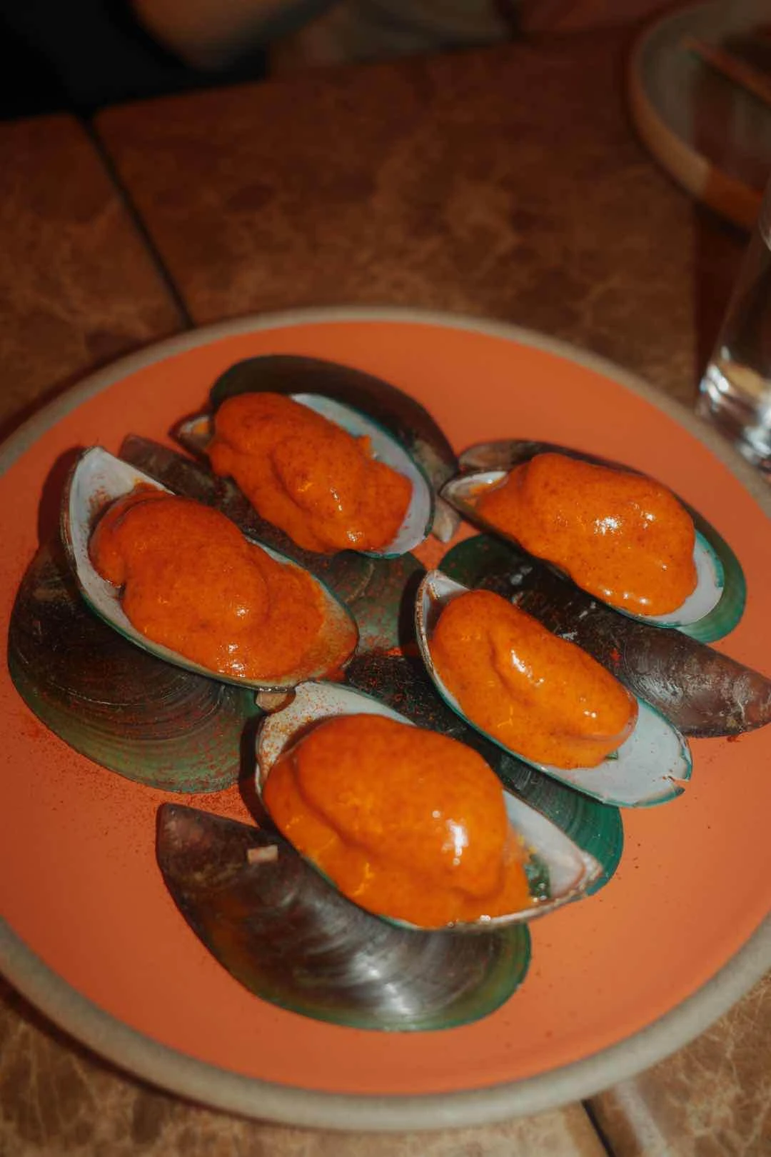 pickled mussels