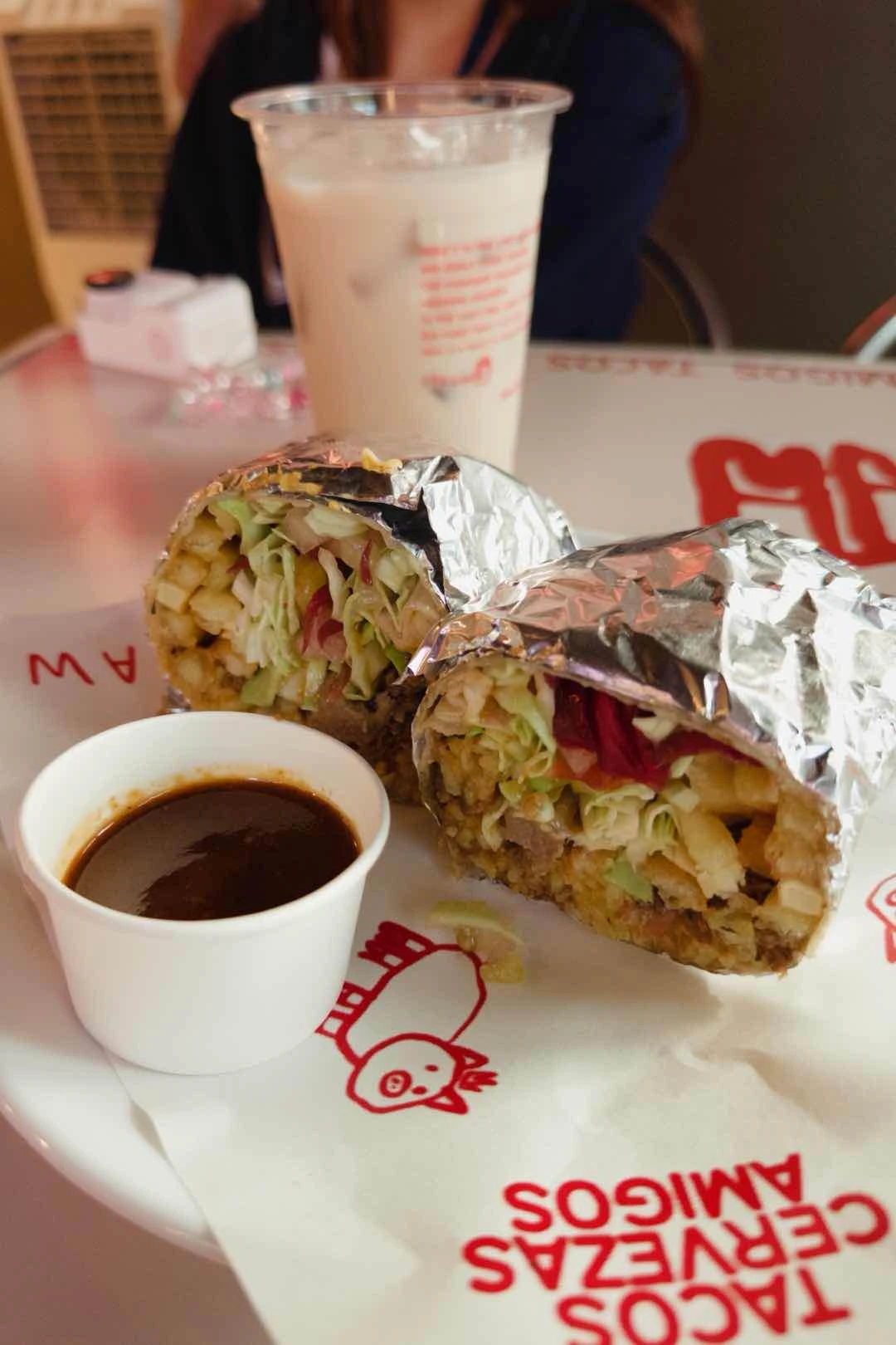 al pastor burrito