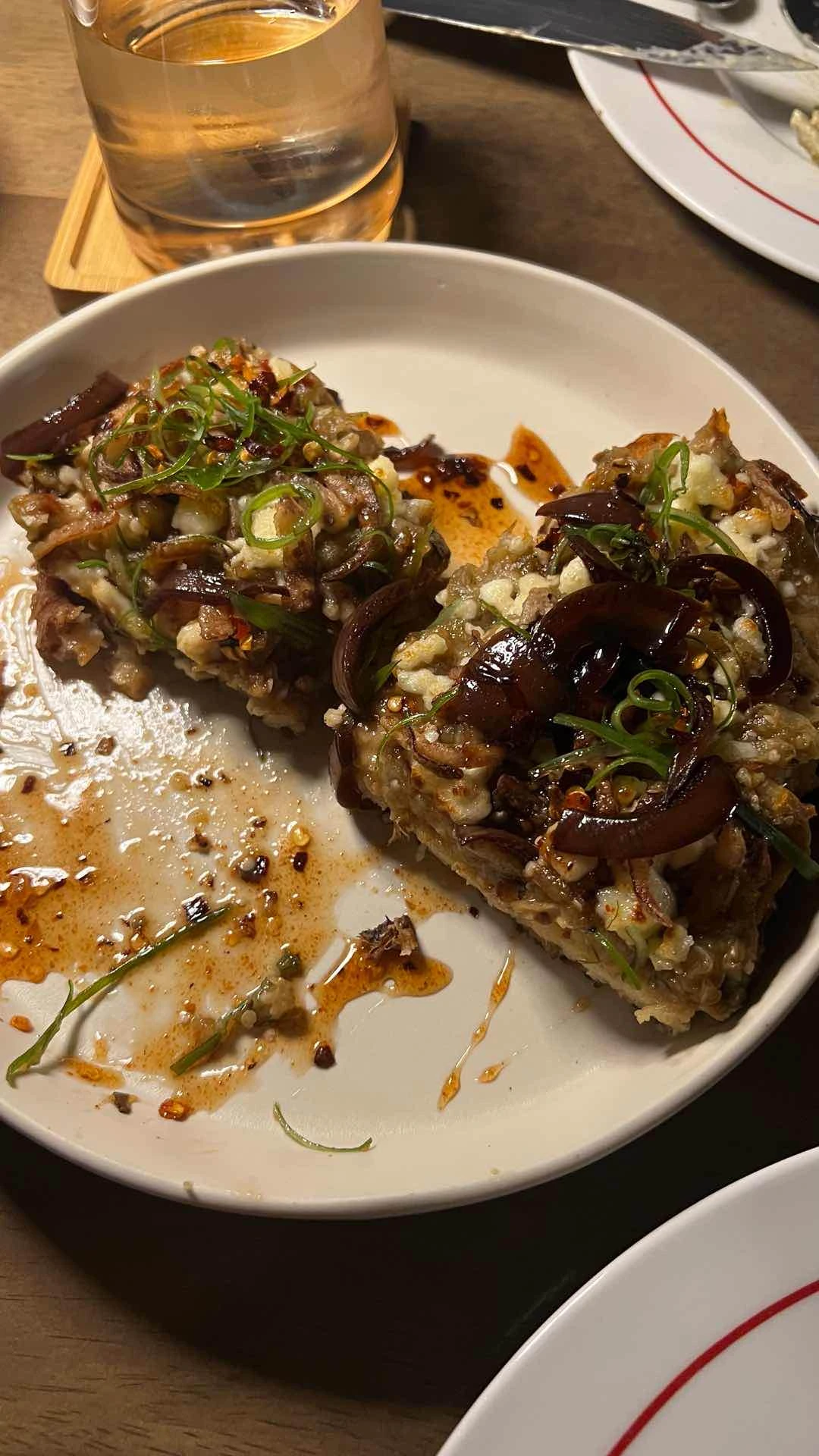 Smoked eggplant & Tartine