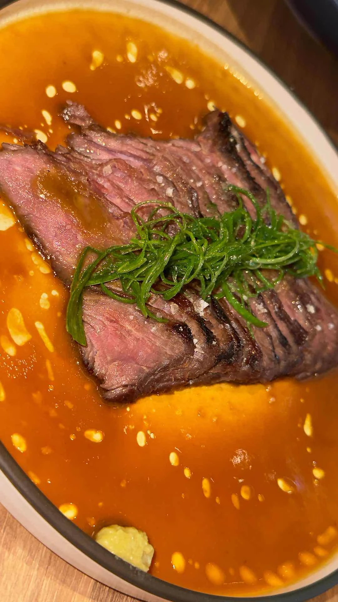 hanger steak hibachi