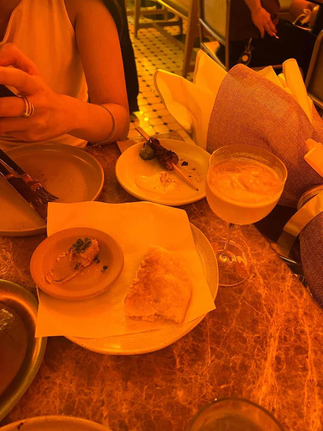 Lamb Skewer and Bread (forgot to pic hehe)