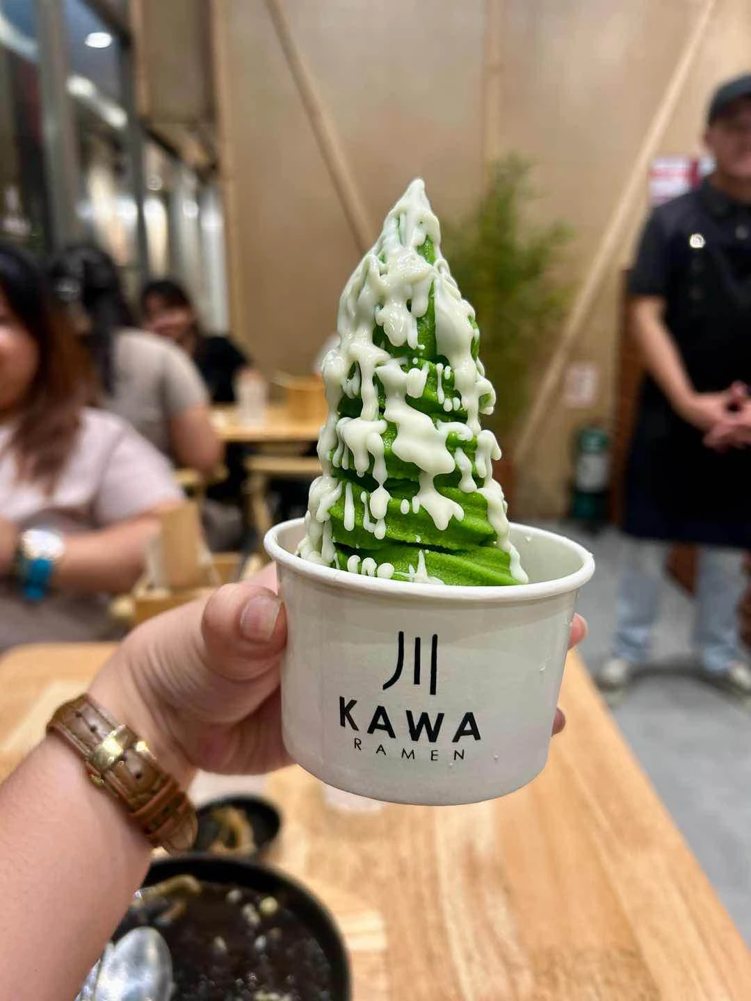 Matcha ice cream