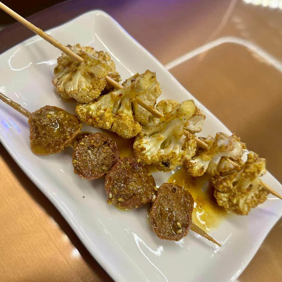 Cauliflower, Beef Balls