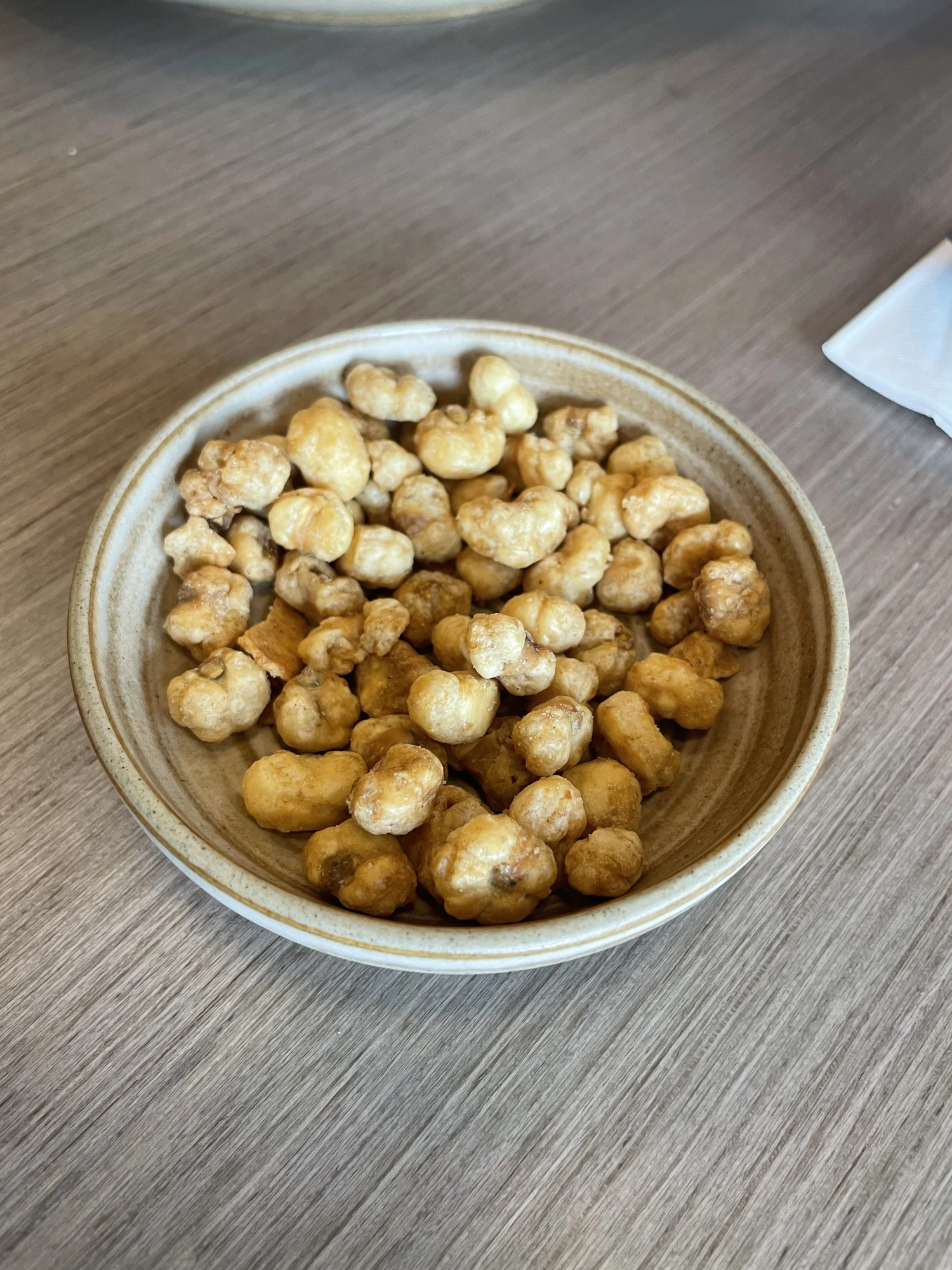 Complimentary snack
