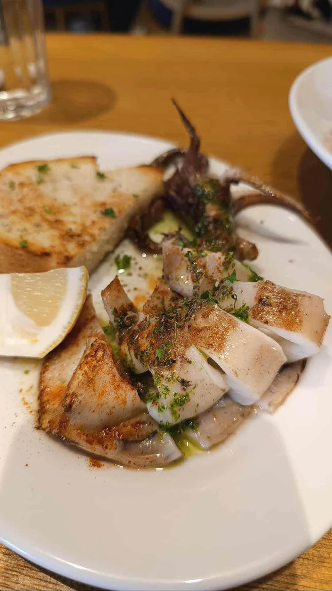 Grilled Calamari