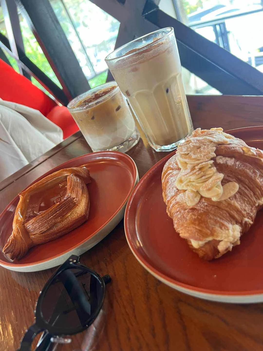 Leche Flan Danish, Twice Baked Almond Croissant