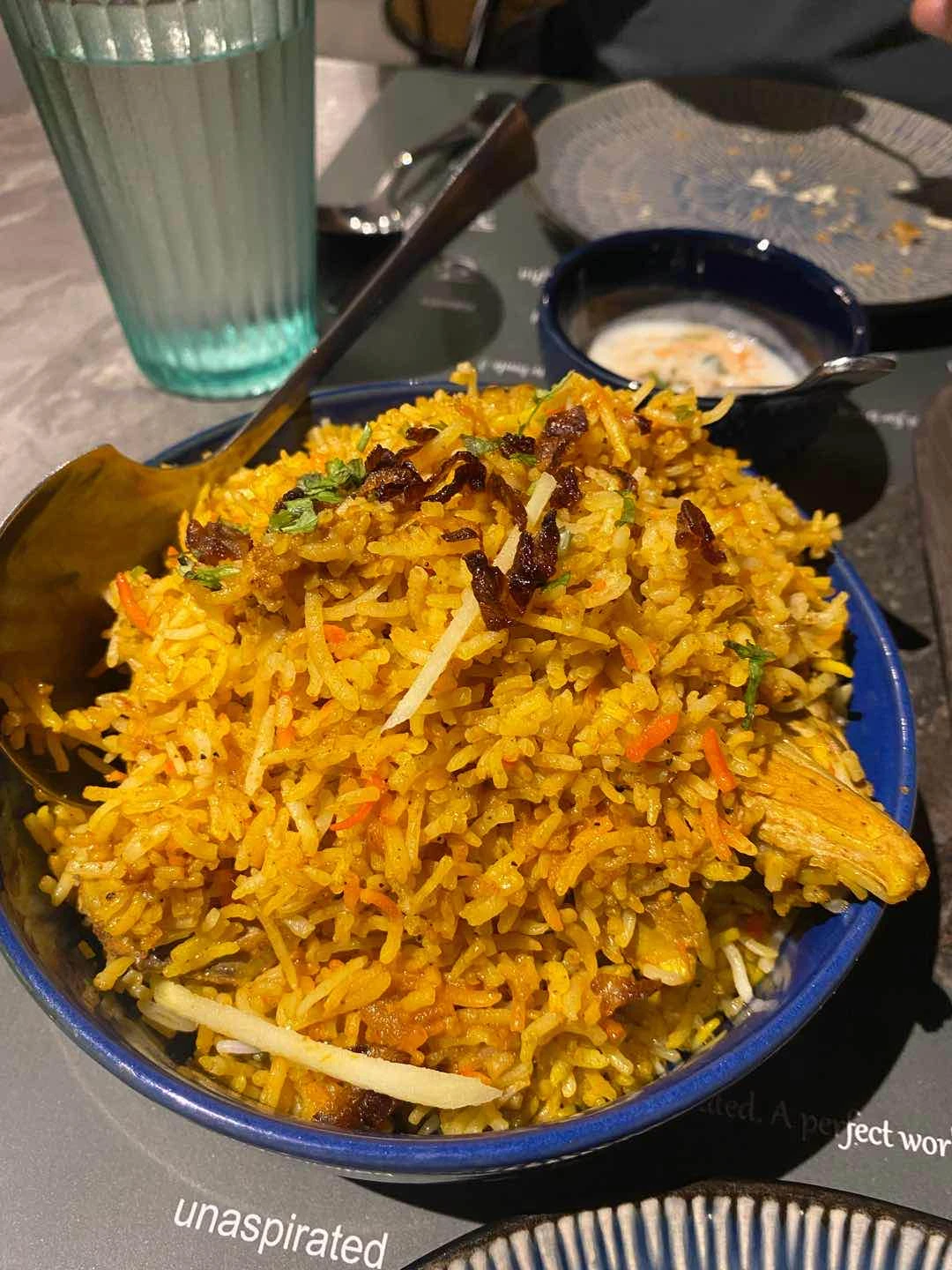 Chicken biryani of Mantra Indian Kitchen & Bar
