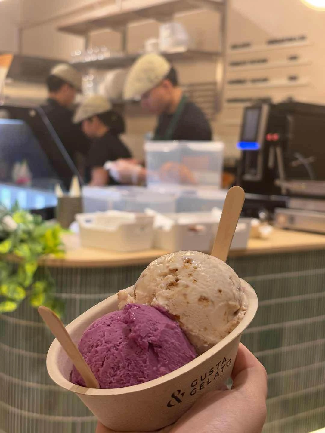 Lychee Rose and Strawberry Cheesecake (Double Scoop)