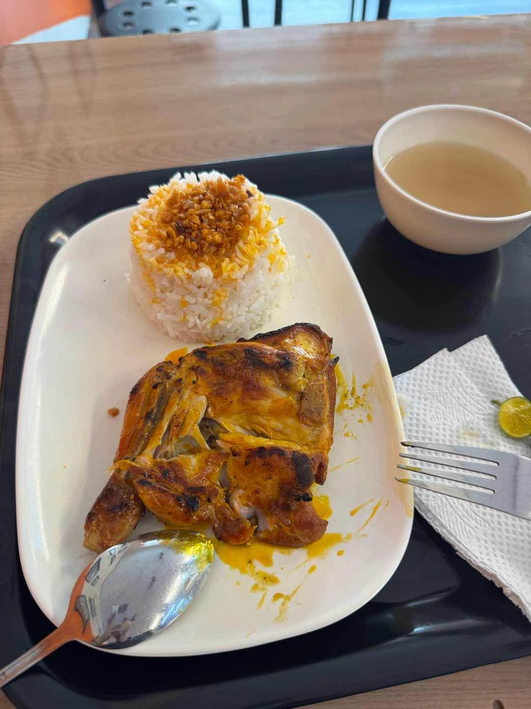Paa w/ Garlic Rice (₱170)